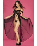 Nuisette longue transparente - Chilirose