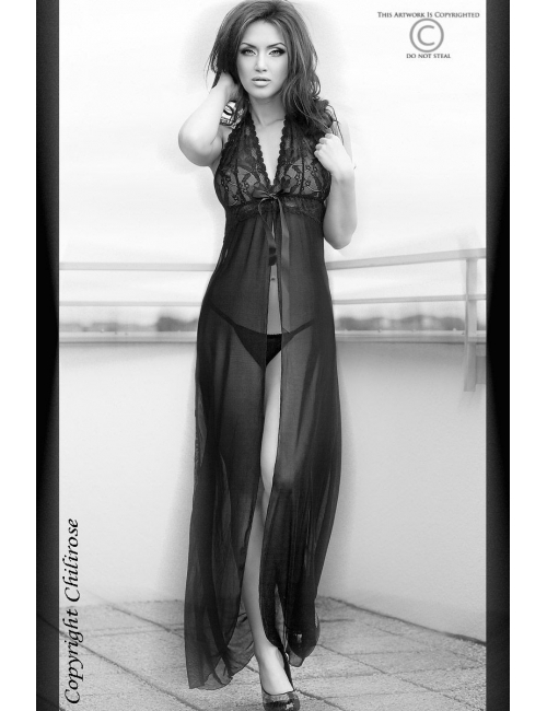 Nuisette longue ouverte - Chilirose