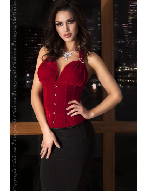 Corset en velours - Chilirose