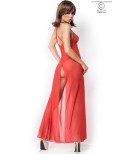 Nuisette longue fendue au dos - Chilirose Nuisette longue fendue au dos - Chilirose