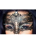 Masque Vénitien modèle 3807 - Chilirose