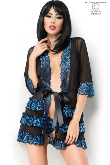 Négligé "Diamond" + string - Chilirose