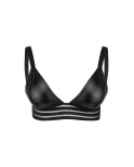 Bralette en wetlook - Noir Handmade