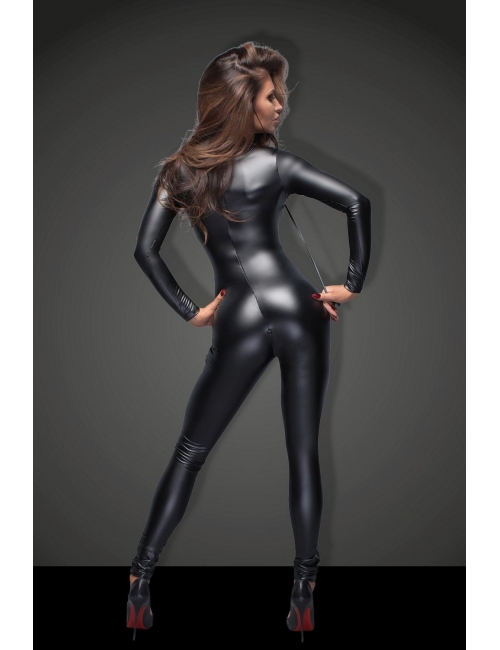 Catsuit avec collier - Noir Handmade