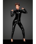 Catsuit fetish en vinyle - Noir Handmade Catsuit fetish en vinyle - Noir Handmade