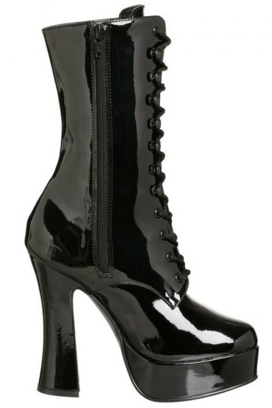 Bottines vinyle talon gothique - Pleaser