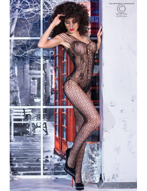 Bodystocking fantaisie effet body - Chilirose