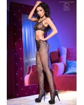 Bodystocking résille à motifs - Chilirose