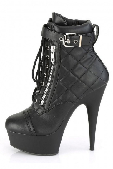 Bottines effet matelassé - Pleaser