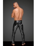 Pantalon wetlook homme - Noir Handmade Pantalon wetlook homme - Noir Handmade