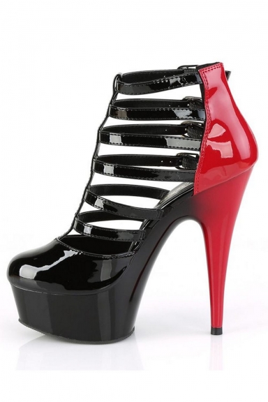 Escarpins vernis à brides - Pleaser
