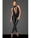 Combinaison dos-nu - Noir Handmade