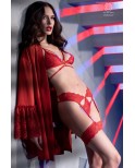 Lingerie sexy avec jarretières - Chilirose