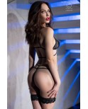 Lingerie sexy avec jarretières - Chilirose Lingerie sexy avec jarretières - Chilirose