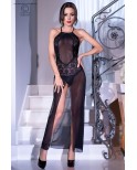Robe longue fendue transparente - Chilirose
