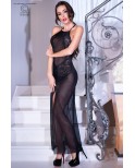 Robe longue fendue transparente - Chilirose