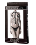 Ensemble harnais de buste - Grey Velvet Ensemble harnais de buste - Grey Velvet