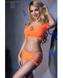 Ensemble clubwear orange - Chilirose