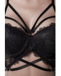Ensemble de lingerie dentelle harnais - Grey Velvet Ensemble de lingerie dentelle harnais - Grey Velvet