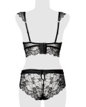Ensemble balconnet et shorty - Grey Velvet