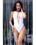 Body stretch sans coutures blanc néon - Chilirose Body stretch sans coutures blanc néon - Chilirose