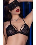 Lingerie sexy avec bas et bandeau - Chilirose