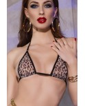Lingerie triangle léopard - Chilirose