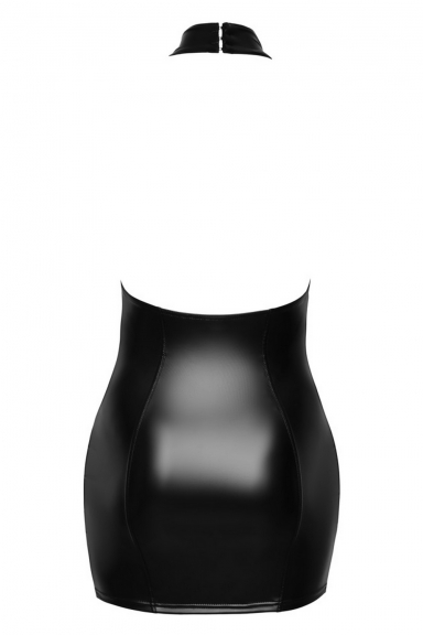 Robe poitrine transparente - Curves Noir Handmade