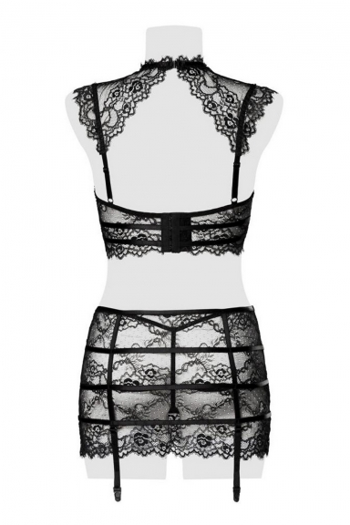 Ensemble sexy en dentelle - Grey Velvet