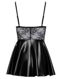 Robe patineuse bustier en dentelle - Noir Handmade Robe patineuse bustier en dentelle - Noir Handmade