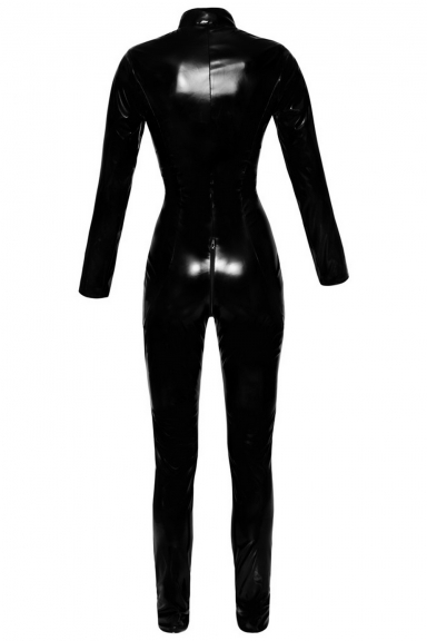 Combinaison vinyle à manches - Black Level