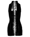 Robe vinyle laçage au dos - Black Level Robe vinyle laçage au dos - Black Level