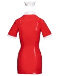 Robe infirmière vinyle rouge - Black Level Robe infirmière vinyle rouge - Black Level