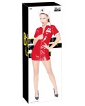 Robe infirmière vinyle rouge - Black Level Robe infirmière vinyle rouge - Black Level