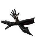 Gants longs en vinyle - Black Level