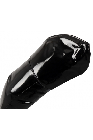 Gants longs en vinyle - Black Level