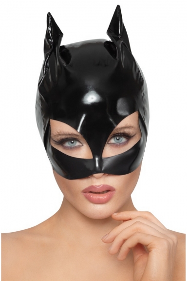 Masque de Catwoman en vinyle - Black Level