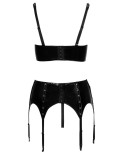 Lingerie ouverte en vinyle - Black Level