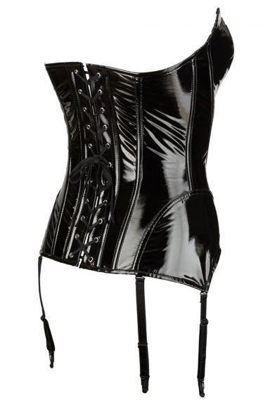 Corset en vinyle - Black Level