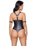 Body ouvert avec attaches - Cottelli Bondage Body ouvert avec attaches - Cottelli Bondage