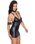 Robe moulante avec attaches - Cottelli Bondage Robe moulante avec attaches - Cottelli Bondage