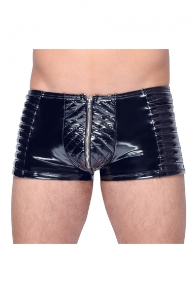 Boxer vinyle biker - Black Level