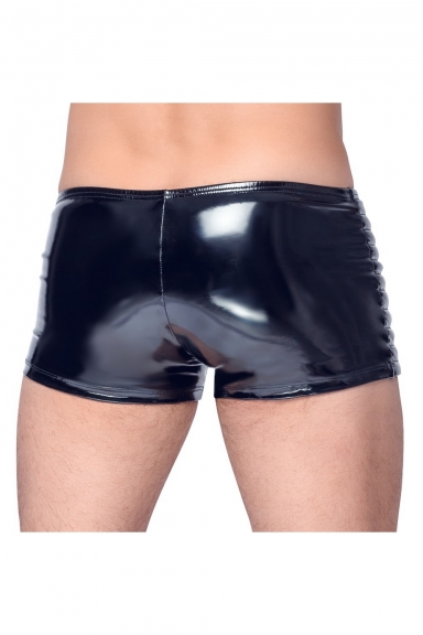 Boxer vinyle biker - Black Level