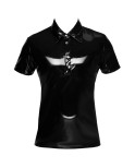 Polo vinyle homme - Black Level Polo vinyle homme - Black Level