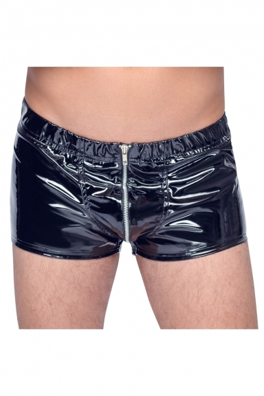 Boxer homme vinyle avec zip - Black Level