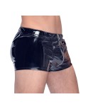 Boxer homme vinyle avec zip - Black Level Boxer homme vinyle avec zip - Black Level