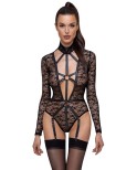 Body dentelle avec harnais - Cottelli