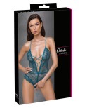 Body ouvert en dentelle émeraude - Cottelli Body ouvert en dentelle émeraude - Cottelli