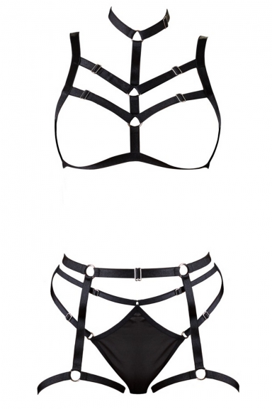 Ensemble lingerie harnais - Cottelli