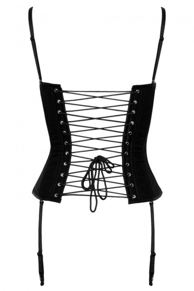 Corset satiné à zip - Cottelli Party